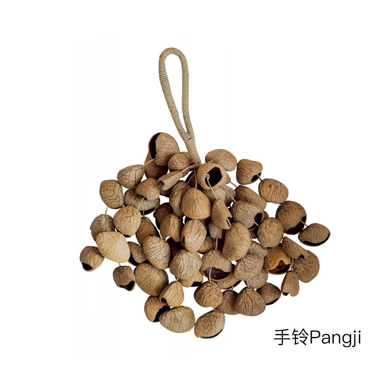 妙普乐冥想设备手铃果实摇铃音束排铃德国珍珠果壳串铃