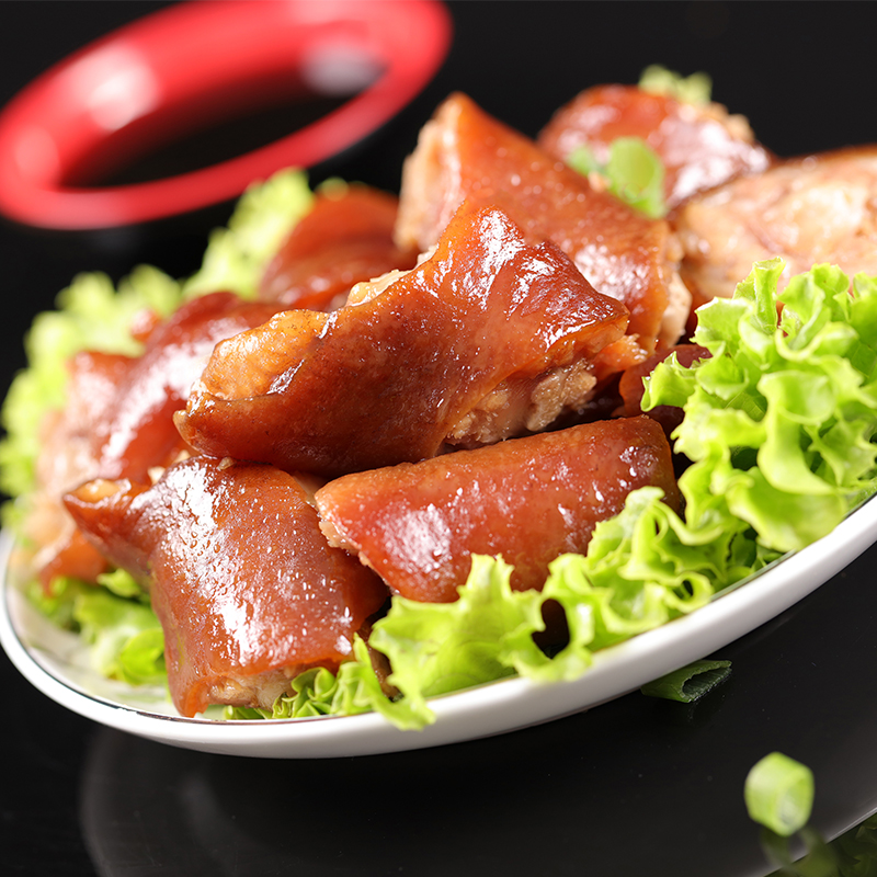 炎良小子山东卤猪蹄猪尾巴香思尾卤香熟食零食真空包装开袋即食 卤香