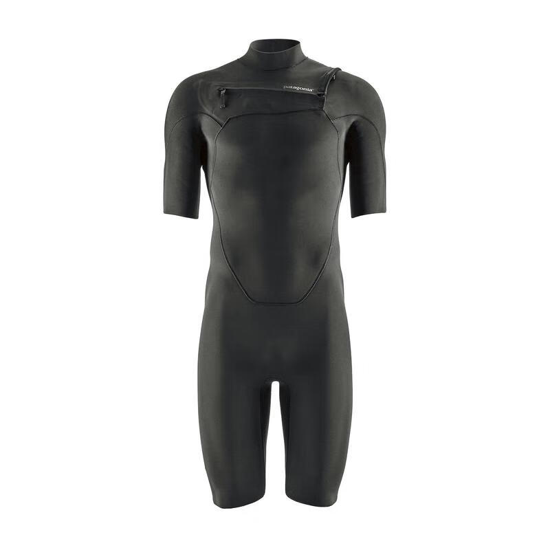 巴塔哥尼亞（Patagonia）24新款潛水服R1Lite Yulex 男防曬泳衣長袖沖浪服全身保暖水母衣 Black M