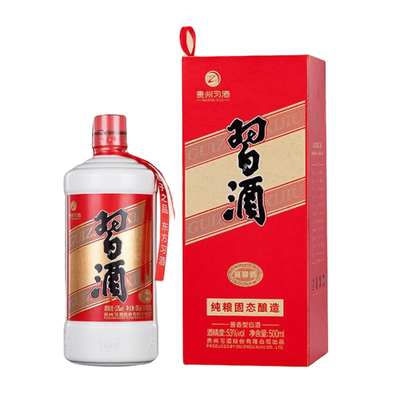 XIJIU 习酒 老习酒 53%vol 酱香型白酒 500ml 单瓶装