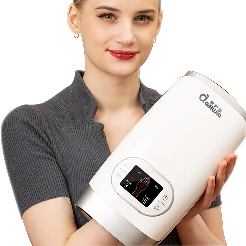 手指手部按摩器 腱鞘手腕手掌揉捏 电动按摩仪 手部热敷 手指训练器