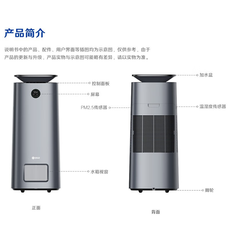 352H300加湿器真实使用感受,真相揭秘入手感受