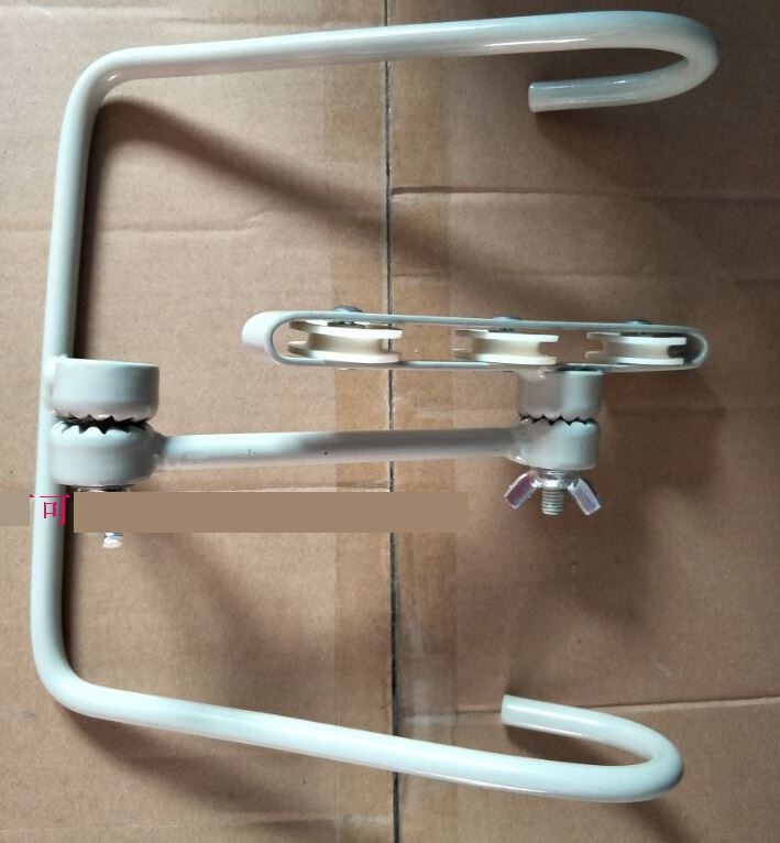 不锈钢床头牵引架家用下肢带固定架腰椎颈椎腿部牵引拉伸器.