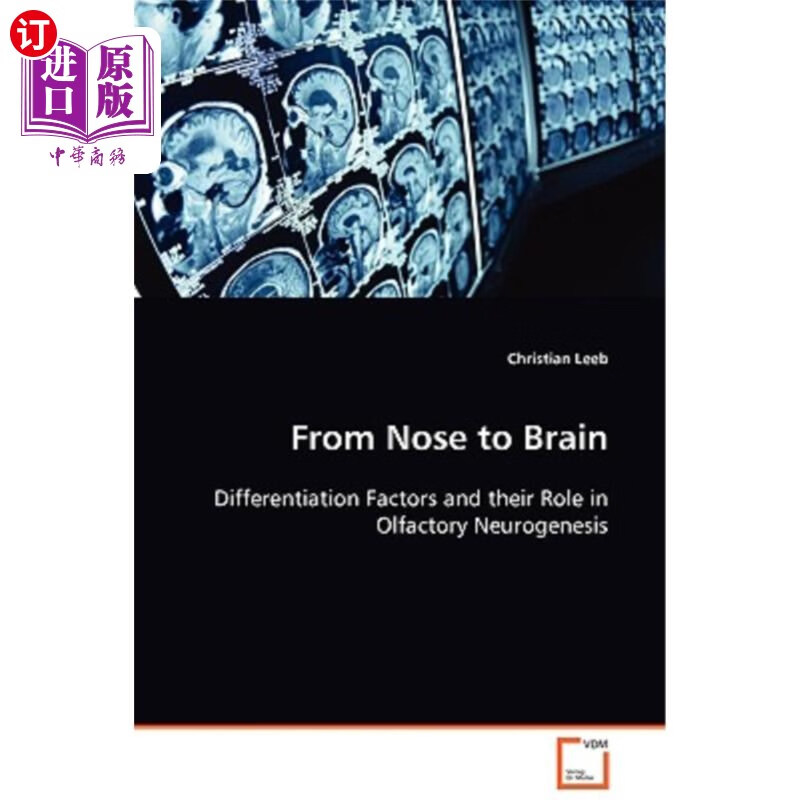 海外直订医药图书from nose to brain 从鼻子到大脑