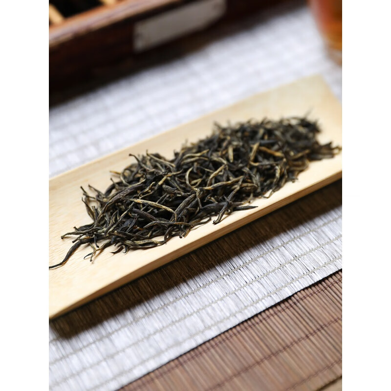 虎钢馋武夷山桐木关特级金骏眉正宗花香金俊眉红茶礼盒装茶叶中秋送礼