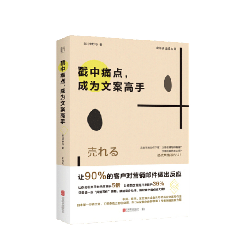 戳中痛点 成为文案高手 中野巧 著