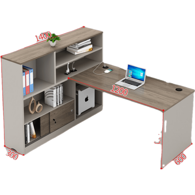龙案 财务办公桌椅组合简约现代办公室桌子员工桌职员4四人位6六人工位 1.5米单人位