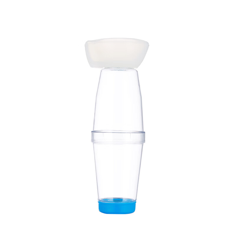 吉纳（GINA）通用型口鼻气雾剂给药器婴幼儿童成人家用储雾罐气雾吸入器 MT500D：大面罩直径8厘米