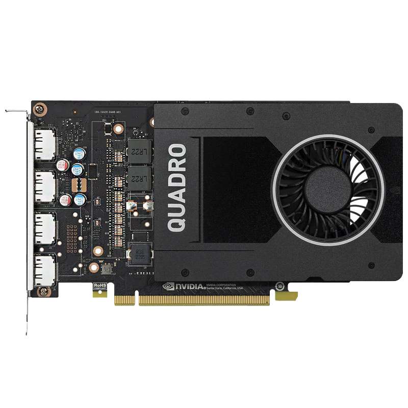 全新英偉達Quadro P2200盒裝5G麗臺設計制圖建模渲染專業(yè)圖形顯卡 P2200 【工業(yè)包裝】 5GB