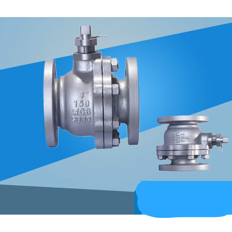 美标钢制法兰球阀 q41f-150lb 防火碳钢/不锈钢美标球阀门 wcb 1 1/2