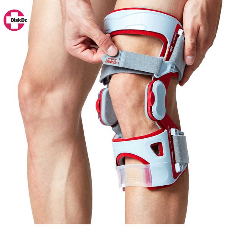 Disk Dr. 进口diskdr.膝关节牵引器固定支具支架透气运动护膝半月板跑步登山十字韧带护具 SP1600 M