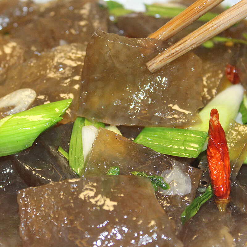 宜享健康河南新乡延津特产红薯粉条焖子皮扎焖子  农家小吃300g