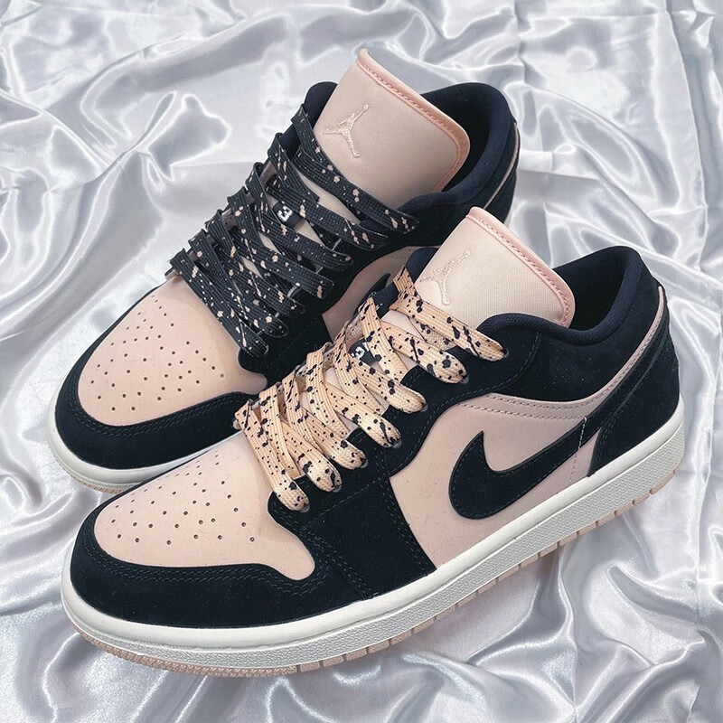 hys mq高品质泼墨系鞋带鞋绳耐aj空军一号板鞋贝壳头鸳鸯鞋带男女