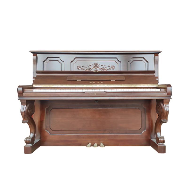 英昌三益95新二手鋼琴95新原裝進(jìn)口U121U131121F121FE立式家用考級初學(xué)練習(xí)二手鋼琴 英昌121（專業(yè)級+烤漆黑）