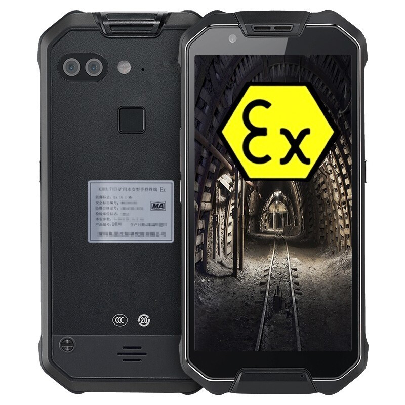 21KE x2矿用本安型煤安防爆手机 煤安认证煤矿井下 4G煤安手机定制版 防爆 黑色 6G+64G