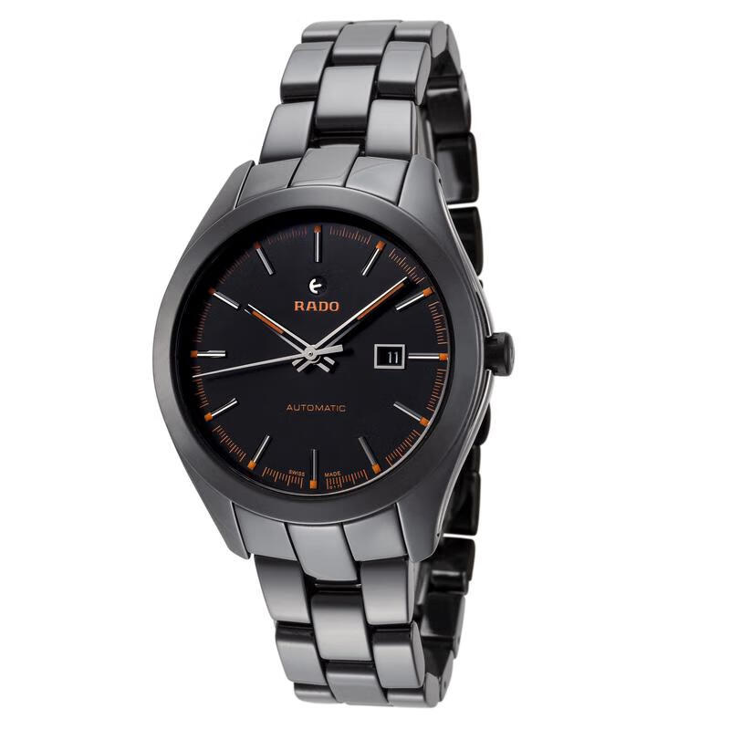 雷达(rado)女士黑色表盘陶瓷手表 r32260172 hyperchrome 36 毫米