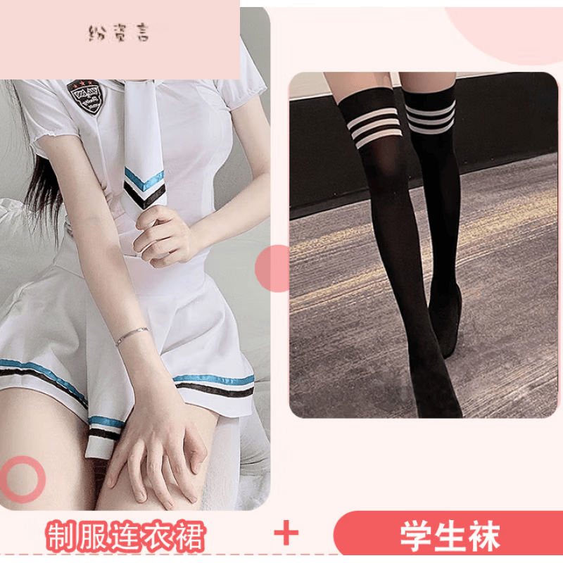 纷资言方便做事的情侣衣服性感水手服连衣裙情调女火辣jk制服纯欲尤物