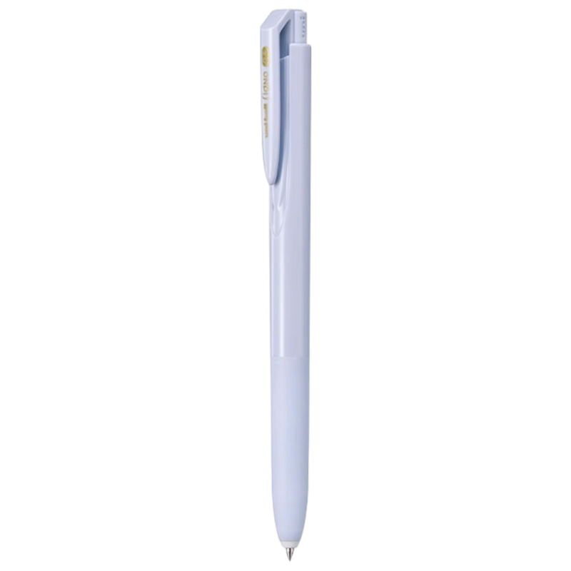 uni三菱（uni）UMN-155NC按动中性笔 0.5mm学生考试用笔（替芯UMR-85N）冰霜蓝杆黑芯 单支装