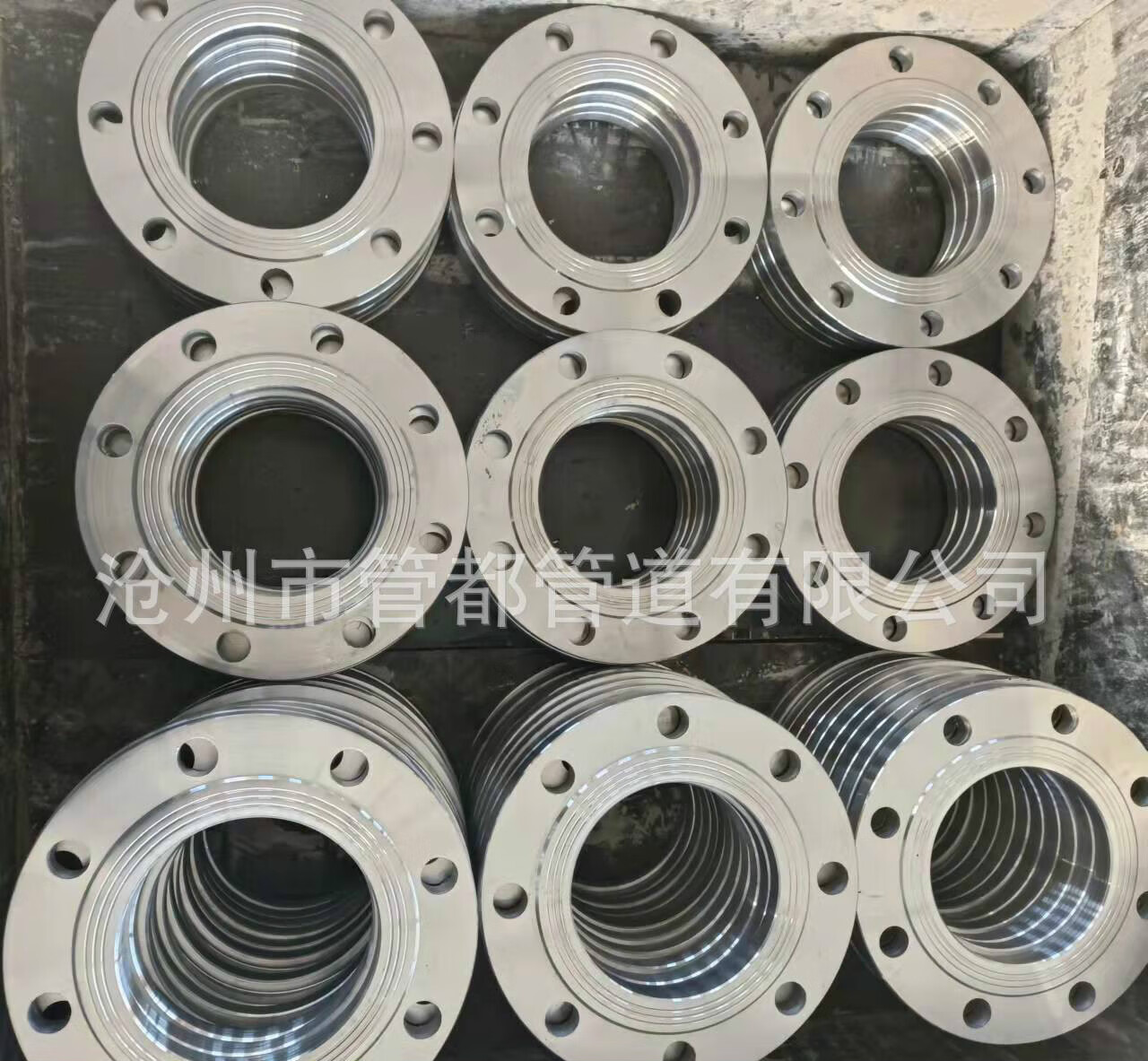 樱姬大口径碳钢对焊法兰涂塑平焊法兰镀锌盲板合金rj凸面合金法兰 273