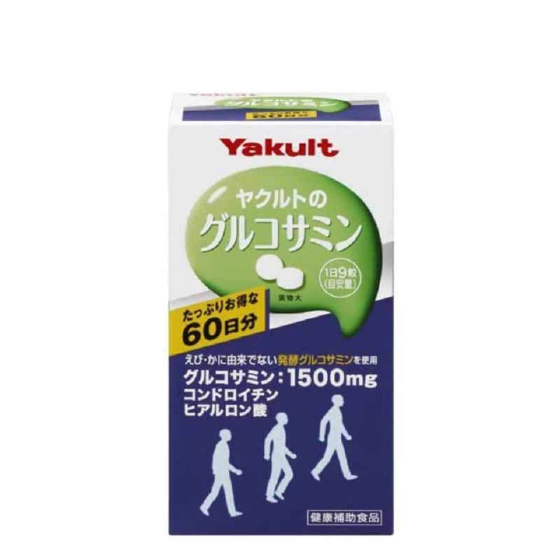 【jd物流 日本直邮】yakult 氨基葡萄糖胺糖软骨素保护关节 锭剂 540