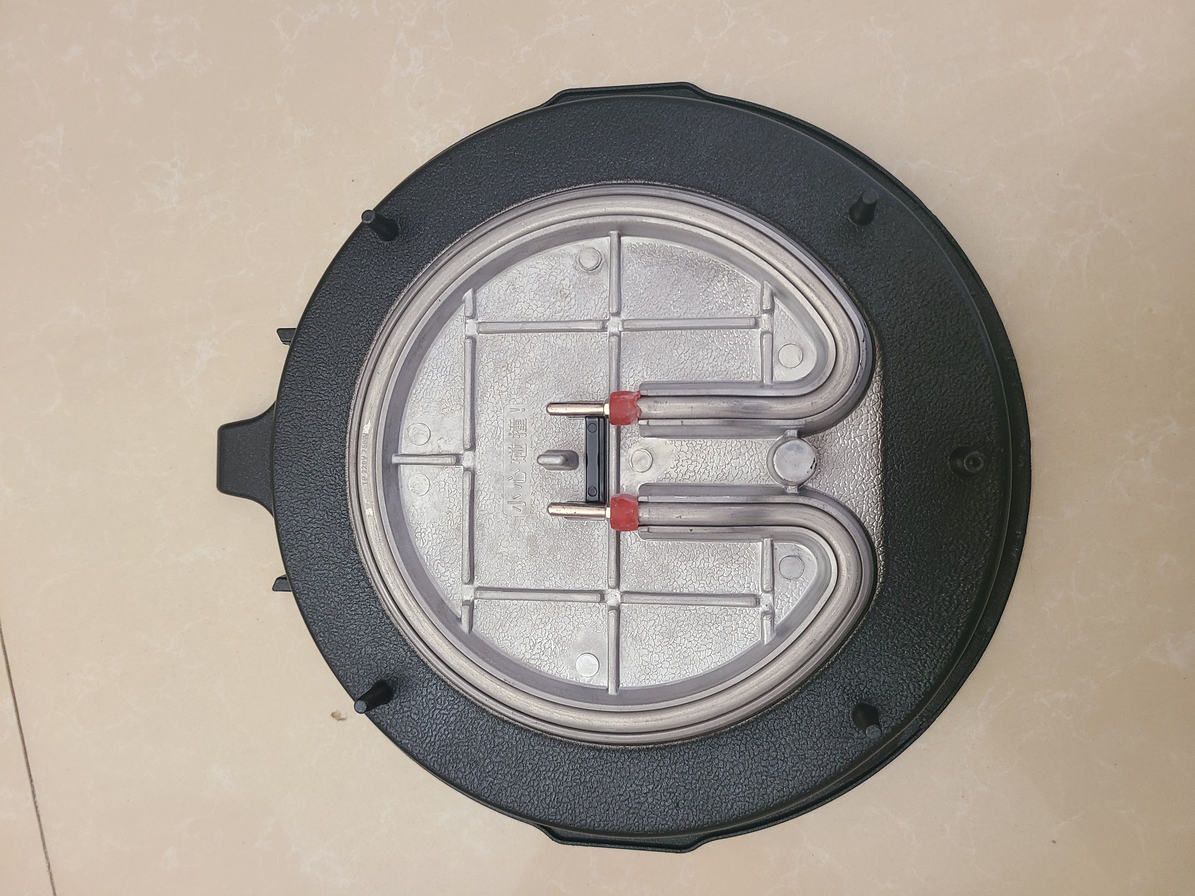 利仁电饼铛下烤盘g-3s升级版原厂配件下烤盘加热盘原装配件 黑色