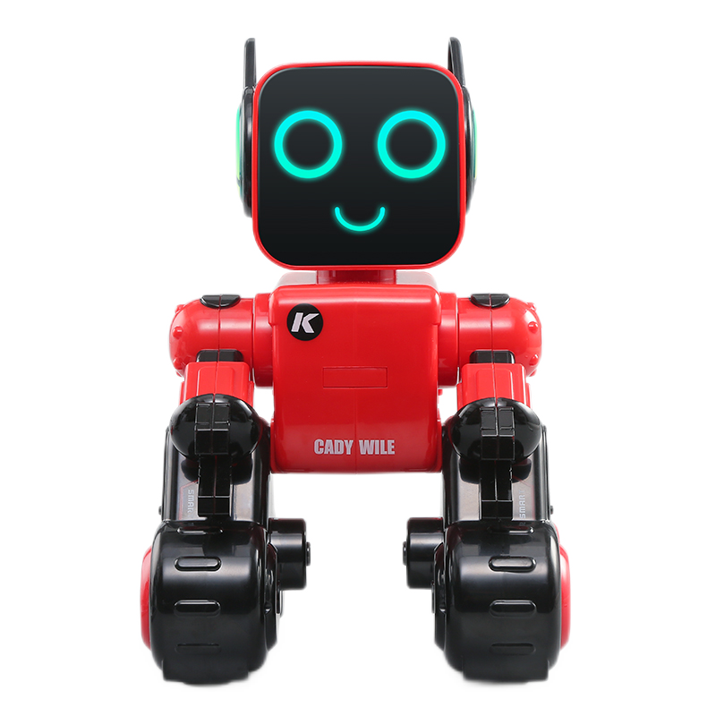 JJR/C机器人玩具遥控智能语音跳舞儿童存钱罐儿童遥控玩具 K3纯洁白