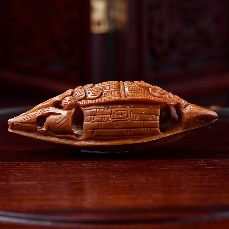 盘道 橄榄核单籽 核舟记2.