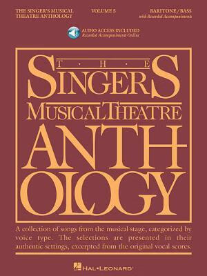 singers musical theatre anthology - volume 5: baritone/bass