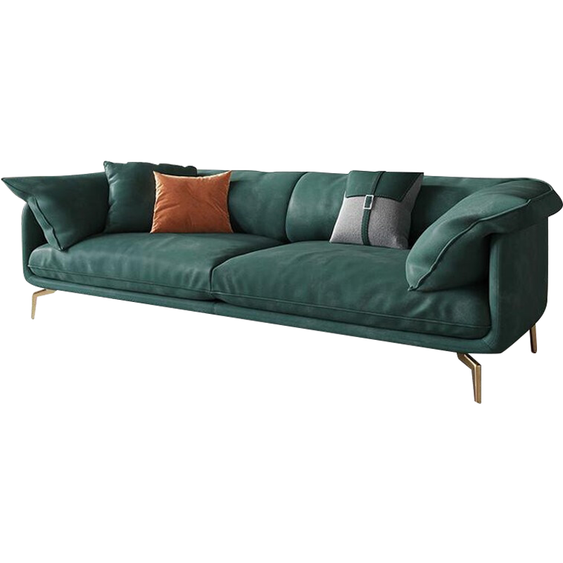 麦纪 沙发 免洗科技布羽绒沙发软客厅北欧简约现代轻奢风意式极简三人位布艺沙发 三人位【2.18米】 德国技术纳米科技布