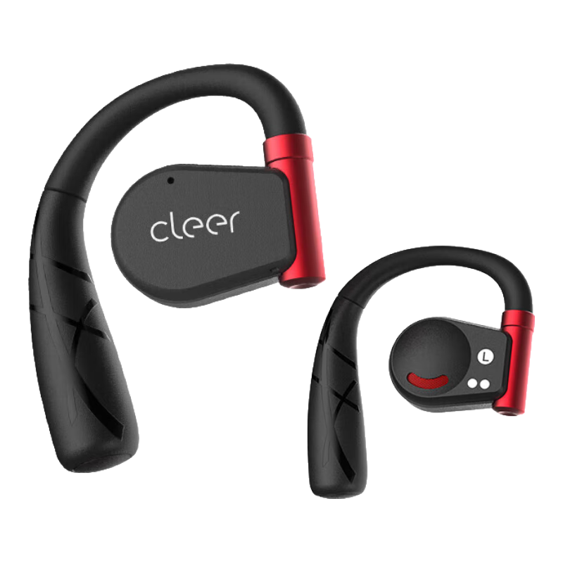 cleer ARC 5代/ARC II骨傳導(dǎo)開放式運(yùn)動(dòng)耳機(jī)  ANC智能降噪無線藍(lán)牙耳機(jī)頭戴式耳機(jī) 二手耳機(jī)耳麥 ARC II運(yùn)動(dòng)版 【曜石黑】 99成新