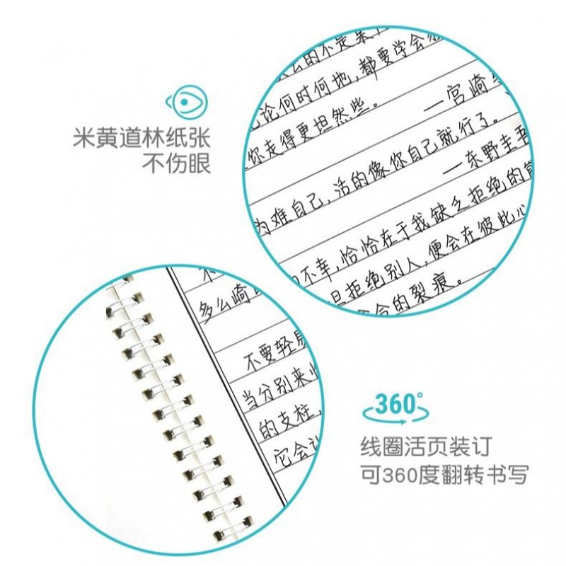 逸云turbowmy手写字帖女生字体漂亮练字大学生字帖行楷行书成人 沄潮