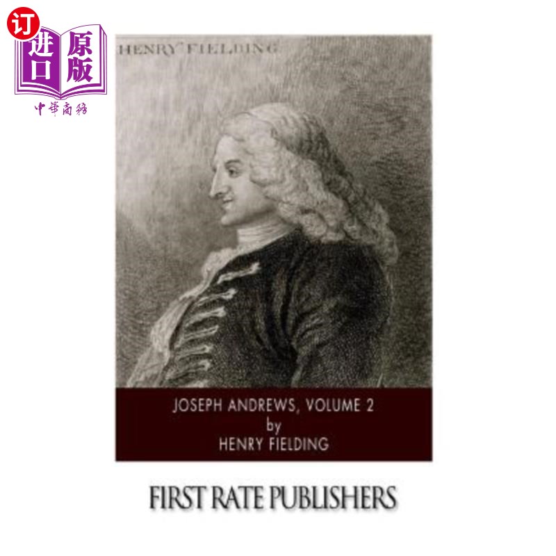 海外直订joseph andrews, volume 2 约瑟夫·安德鲁斯,第二卷