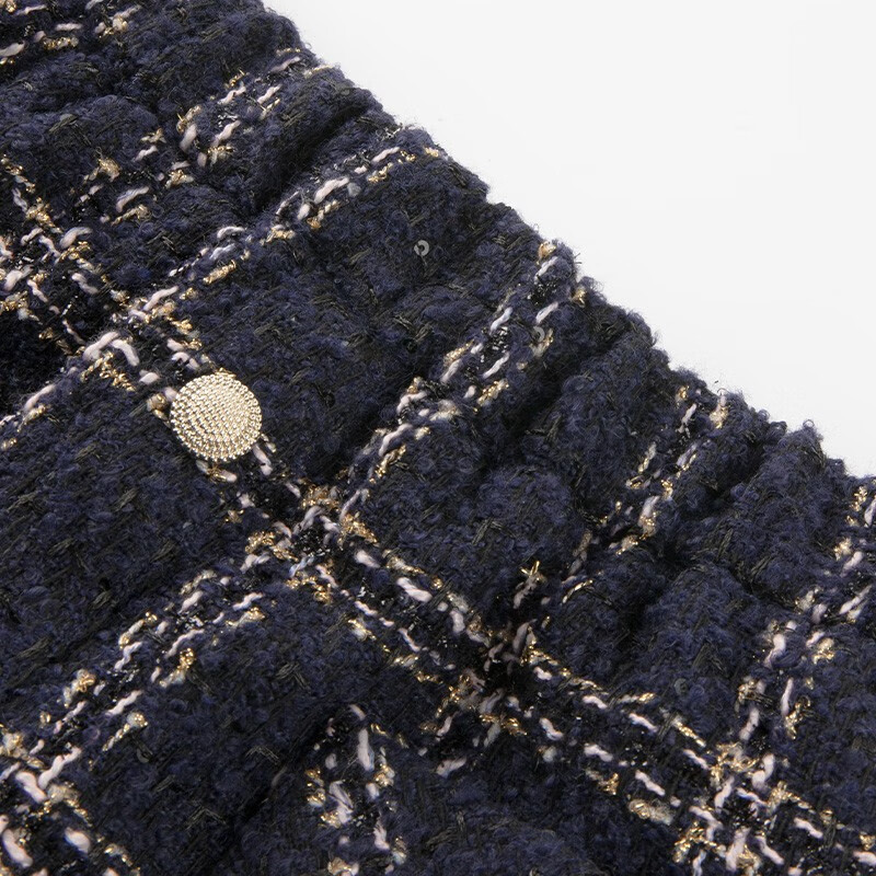 哈吉斯（HAZZYS）品牌童装女童打底裤冬新品弹力保暖加厚一体绒裙式打底裤 钻石黑 165