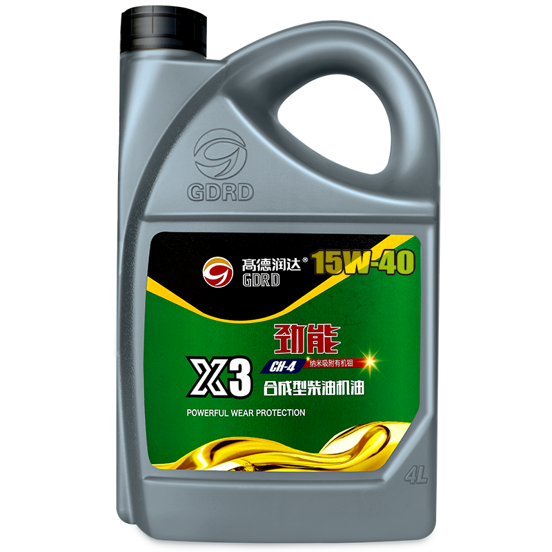 �ߵ���� ����X3ϵ�в��ͻ���  ����� 15W-40 CH-4�� 4L ��������