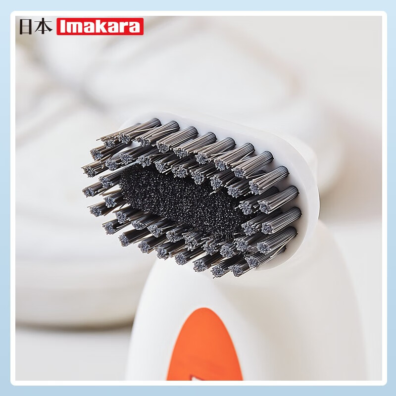 Imakara日本小白鞋干洗剂白鞋洗鞋清洁剂鞋子泡沫清洗剂专用刷鞋擦鞋 小白鞋去污剂【带刷头】
