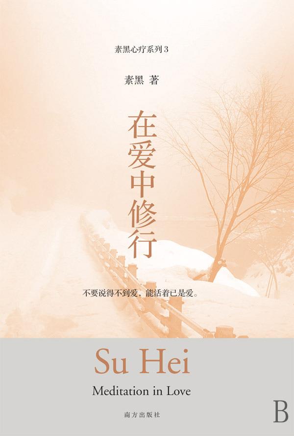 在爱中修行 素黑 南方出版社