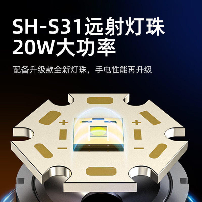 神火(SupFire)Y5强光手电筒便携应急家用白激光多功能超亮远射可充电式战术 Y5激光手电