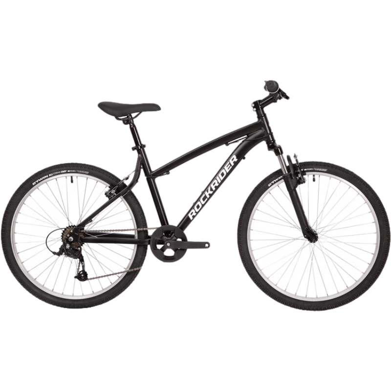 迪卡侬山地自行车成人男士ST50变速越野铝学生合金车架单车OVB1大黑色26英寸-S-4558324 1139.9元