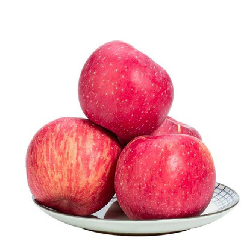 素界陕西新鲜蜜脆苹果粉红女士苹果  当季特产水果红富士 3斤