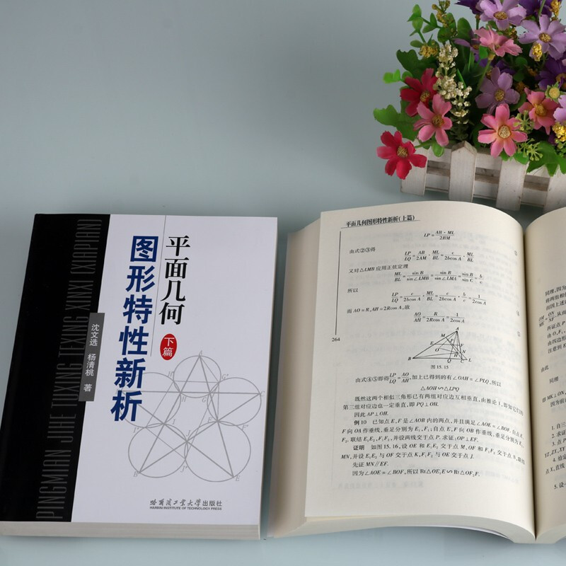 平面几何图形特性新析 上下篇 数学竞赛习题集 平面几何难题知识储备 哈尔滨工业大学出版社