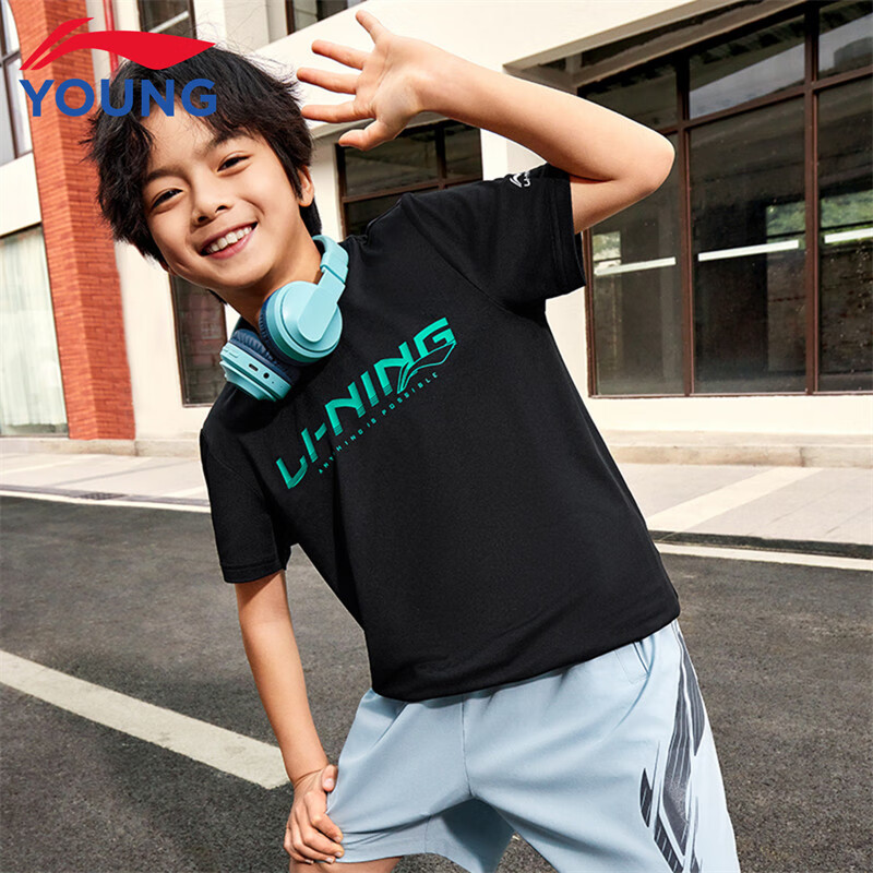 ���ڲ�����������ͯ������ͯ2025�ļ���Ʒ�ٸ���ˬ�������ʼ�Լ������T�� ��ɫ 150 cm