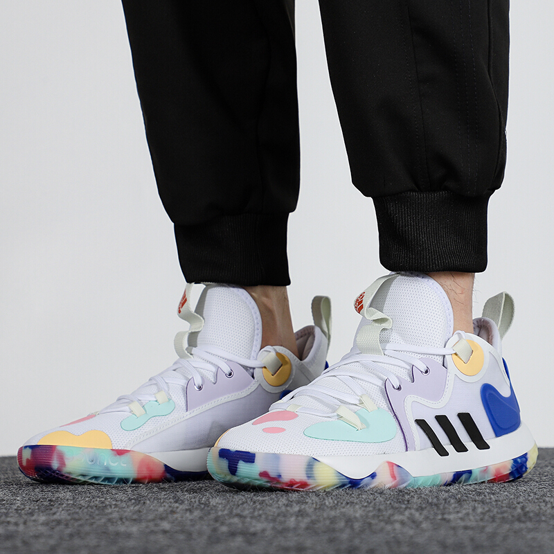 阿迪达斯(adidas)男鞋新款哈登5简版运动鞋场上实战跑步缓震耐磨篮球