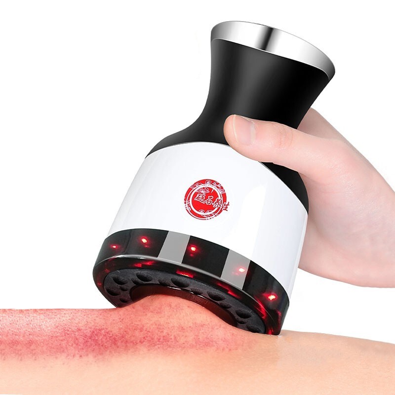 卡丹斯 电动砭石刮痧仪器充电温灸仪刮痧板家用养生智能经络刷吸痧仪