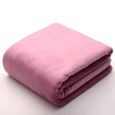 山头林村美容院浴巾按摩家用女床单铺床专用加大号毛巾纯棉吸水速干不掉毛 珊瑚紫 中厚 60x90cm