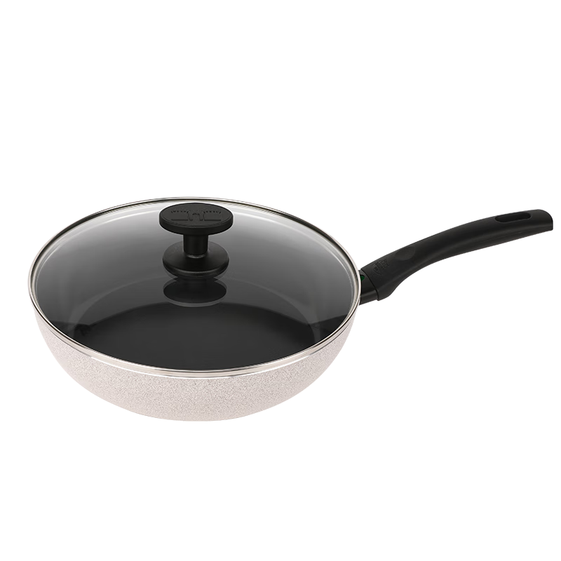 巴拉利尼（BALLARINI）不粘锅钛陶瓷覆面煎锅0氟涂层电磁炉通用平底锅28CM莱德罗系列