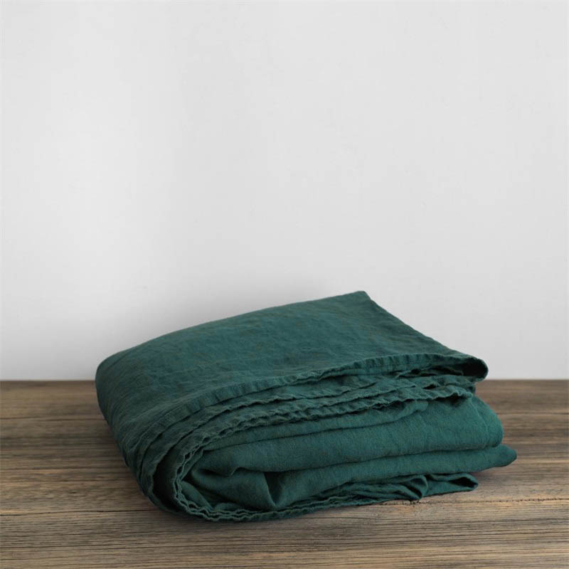 亚麻床单纯亚麻 法国纤维水洗纯亚麻床单麻布床上用品舒适透气可定制