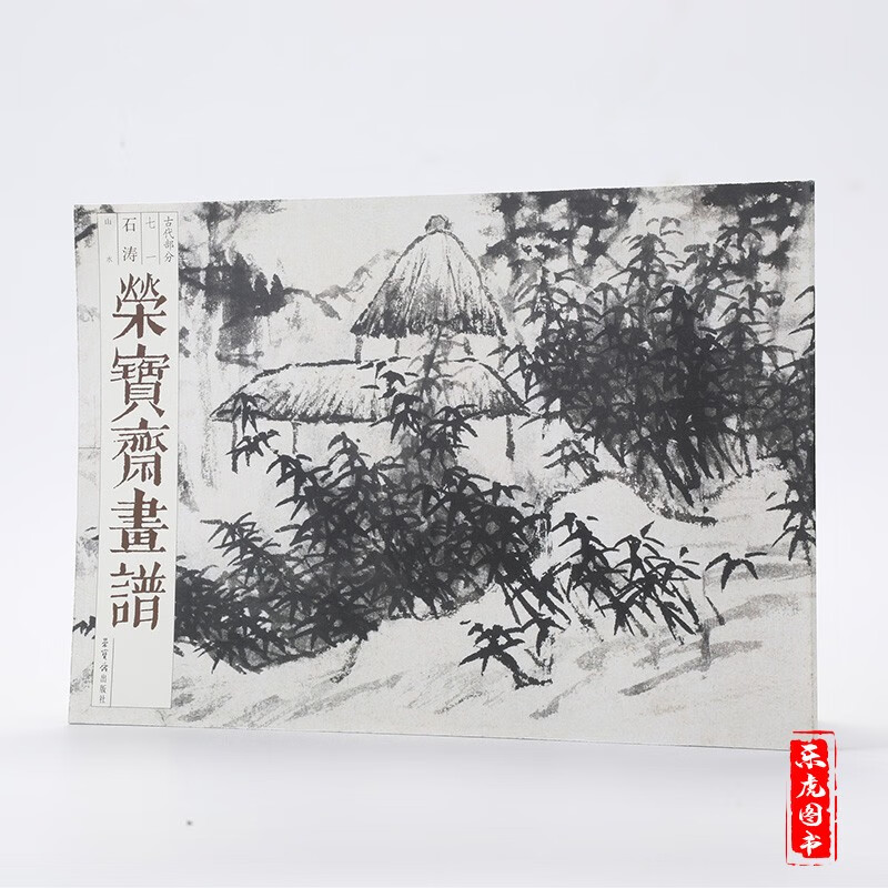 荣宝斋画谱古代部分71:石涛山水画集 石涛山水绘画图稿临摹范本 石涛