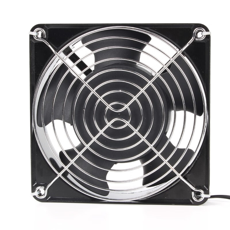 kuaiqu 散热风扇220v低音工业焊锡吸烟小风扇维修12cm小型轴流风机