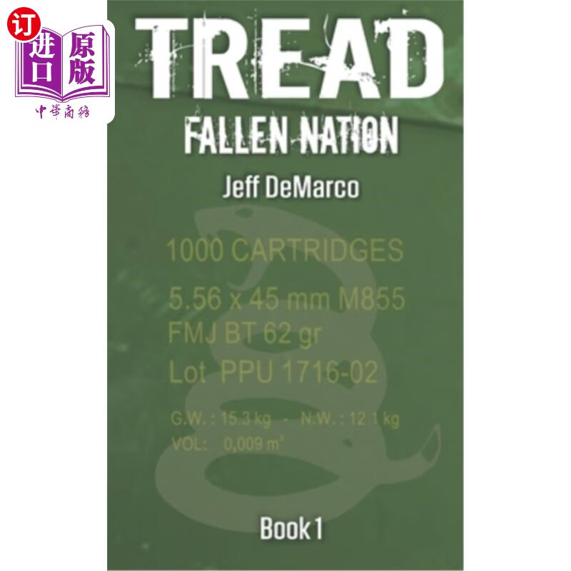 海外直订tread: fallen nation 面:国家下降