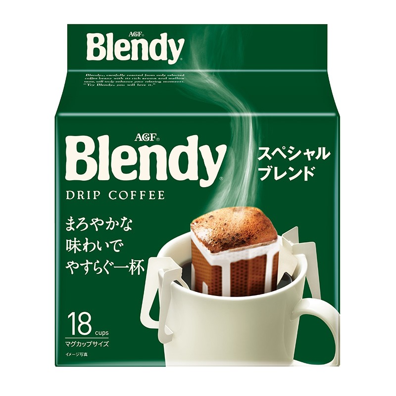 AGF 日本原装进口 Blendy 挂耳咖啡 原味咖啡 7g*18袋